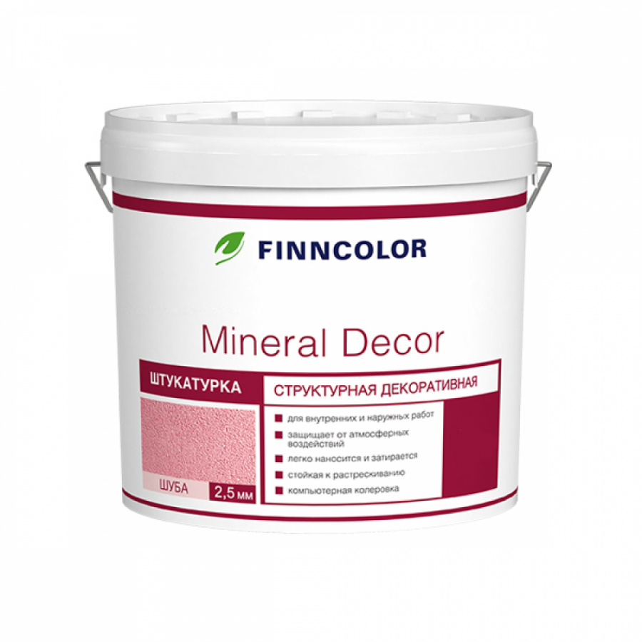 Структурная декоративная штукатурка Finncolor Шуба