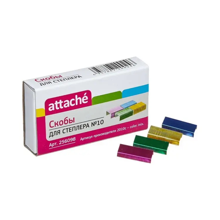 Скобы для степлера Attache №10 1000 шт. 256098