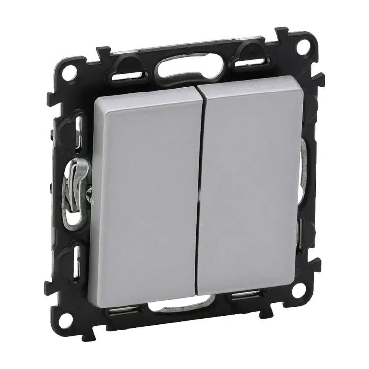 Двухклавишный механизм выключателя Legrand Valena Life 752605