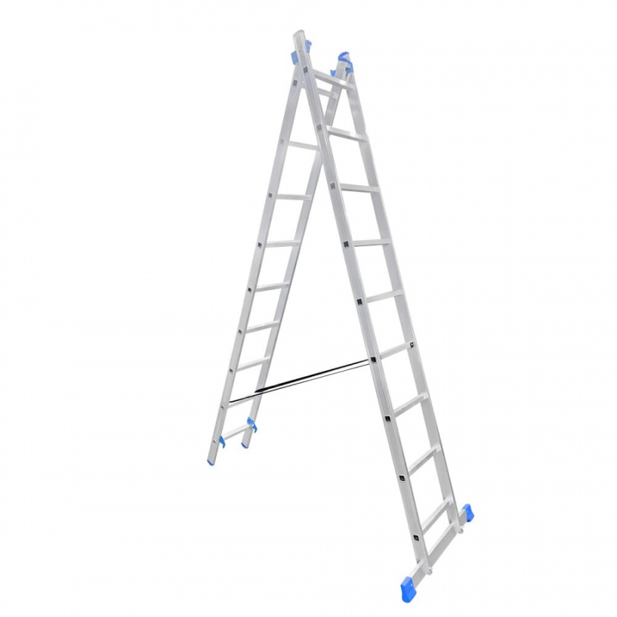 Двухсекционная алюминиевая лестница LadderBel LS209