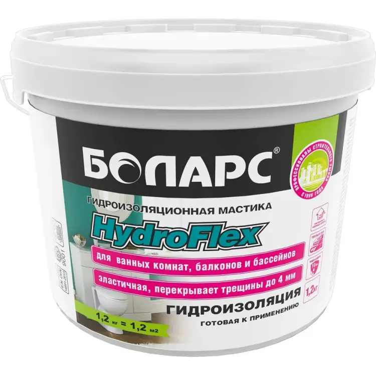 Гидроизоляция БОЛАРС HydroFlex 27342
