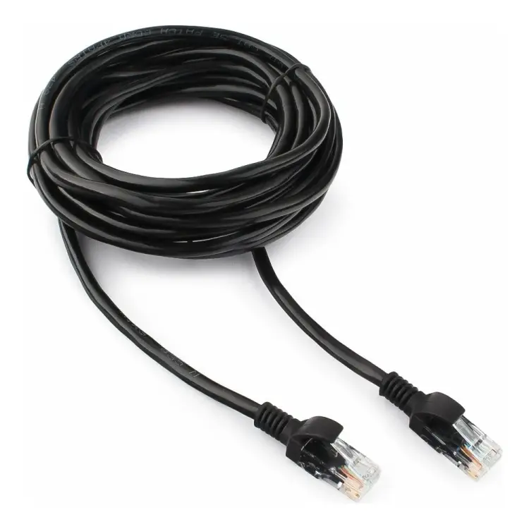 Литой многожильный патч-корд Cablexpert UTP PP12-5M/BK