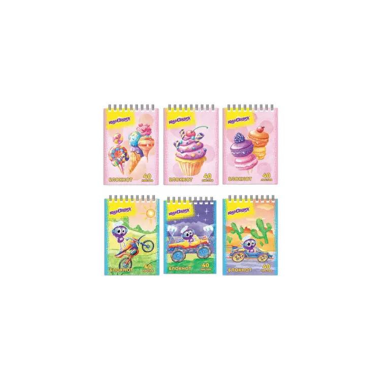 Блокнот ЮНЛАНДИЯ ЮНЛАНДИК/СЛАДОСТИ 129858