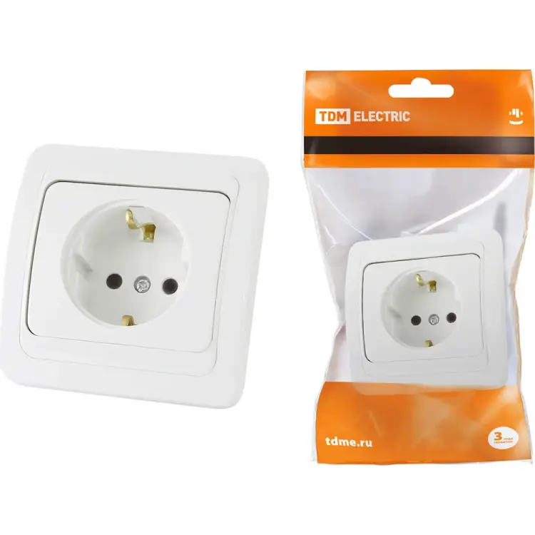 Розетка TDM ELECTRIC Валдай SQ1804-0008