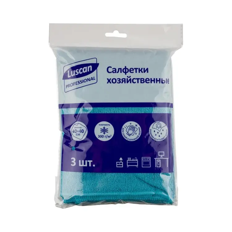 Салфетка хозяйственные Luscan 1612791
