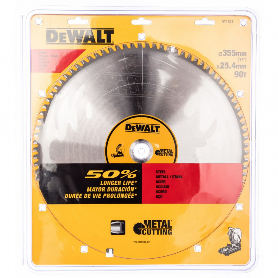 Пильный диск по стали Dewalt DT1927