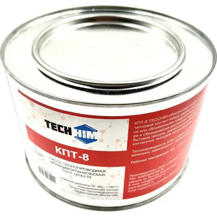 Кремнийорганическая термопаста TECHHIM КПТ-8 TH-KPT-8-3500