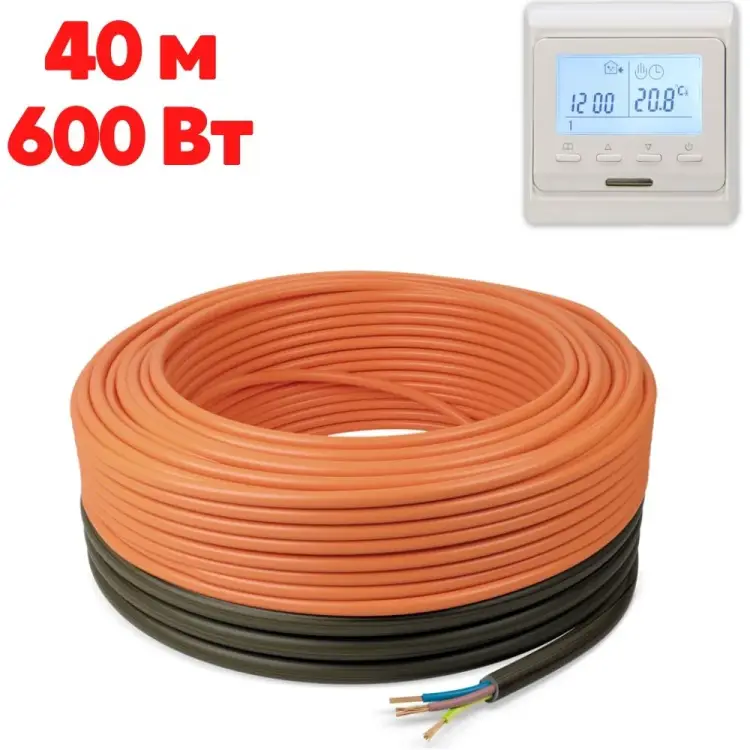 Теплый пол ТеплоСофт Профи 40м-600/3 Теплый пол ТеплоСофт Профи 40м-600/3