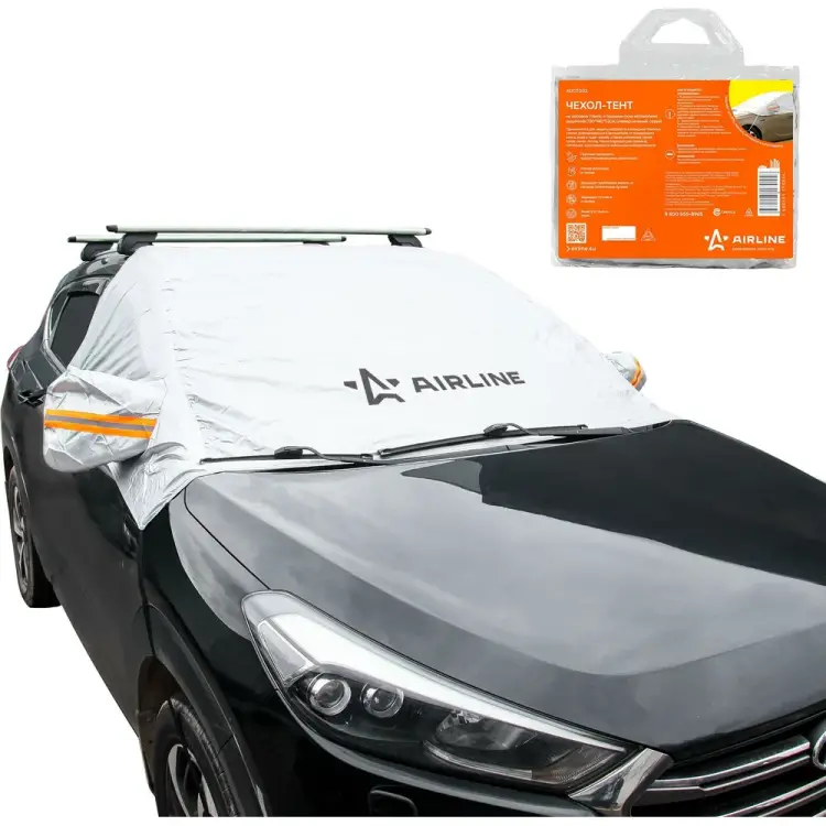 Чехол-тент на лобовое стекло и передние окна авто Airline ADCT002