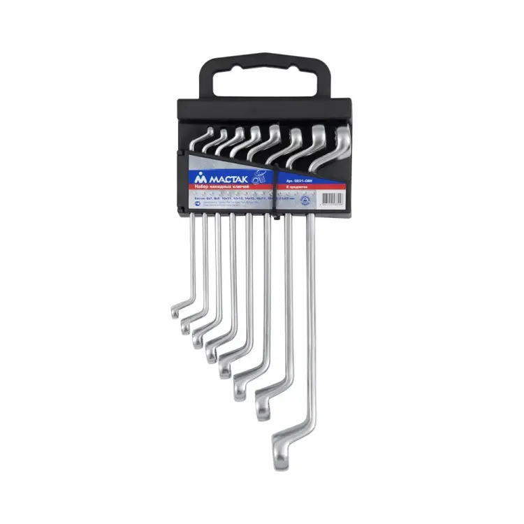 Набор накидных ключей МАСТАК 0231-08H