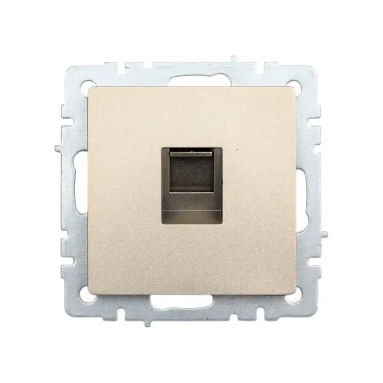 Компьютерная розетка rj45 IEK Brite рк10-брш BR-K10-1-K37