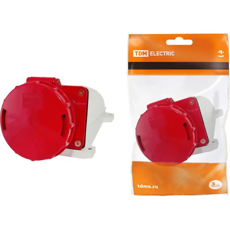 Стационарная розетка TDM ELECTRIC 135 SQ0602-0008