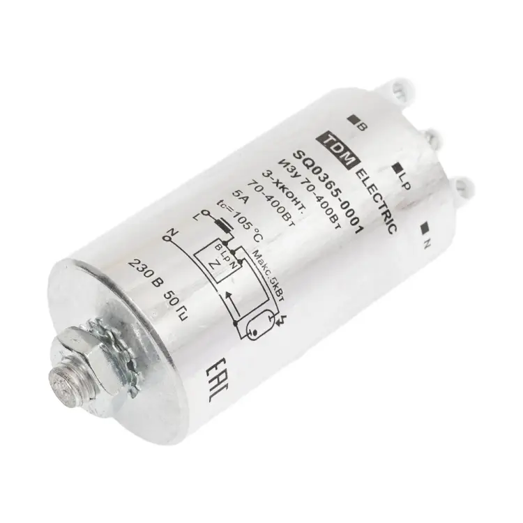 Трехконтактный пускорегулирующий аппарат TDM ELECTRIC ИЗУ SQ0365-0001