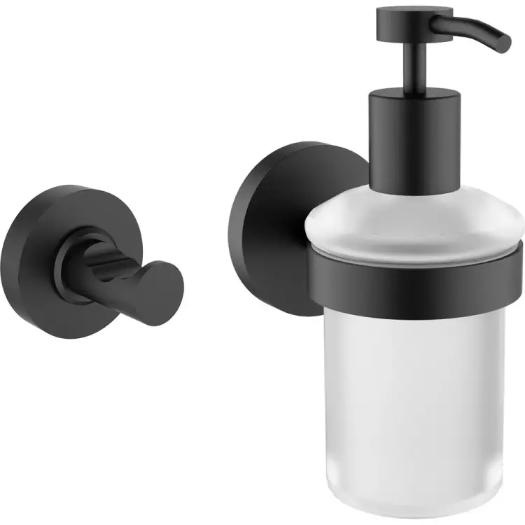 Набор аксессуаров для туалета 2 в 1 Wellsee Finishing Touch 182512001 Набор аксессуаров для туалета 2 в 1 Wellsee Finishing Touch 182512001