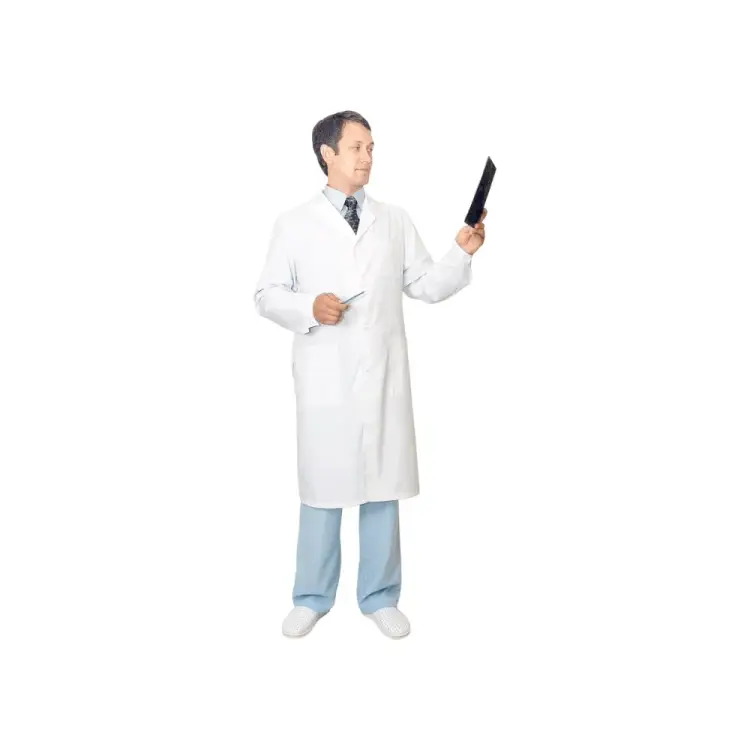 Мужской халат ГК Спецобъединение белый Хал 715/ 96/170