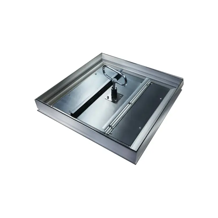 Напольный люк REVIZOR Квадрат Стандарт КВ4040 Напольный люк REVIZOR Квадрат Стандарт КВ4040