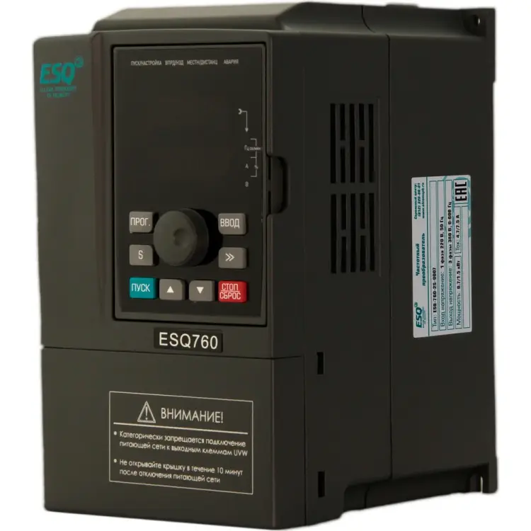 Частотный преобразователь ESQ 760-2S-0007 08.04.000905