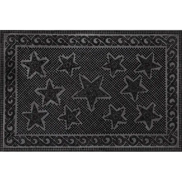 Придверный резиновый коврик ComeForte PIN MAT Звездочки PM-010