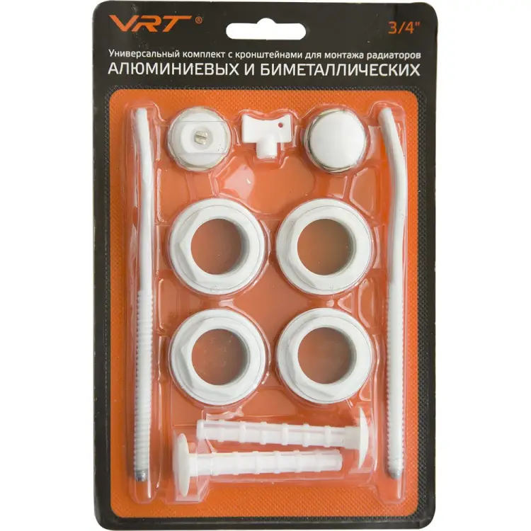 Комплект для радиатора VRT 3/4'' с двумя кронштейнами 554160