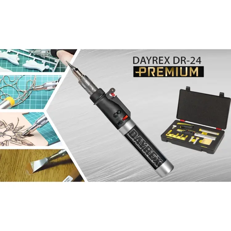 Газовый паяльник DAYREX DR-24 PREMIUM 890323 Газовый паяльник DAYREX DR-24 PREMIUM 890323