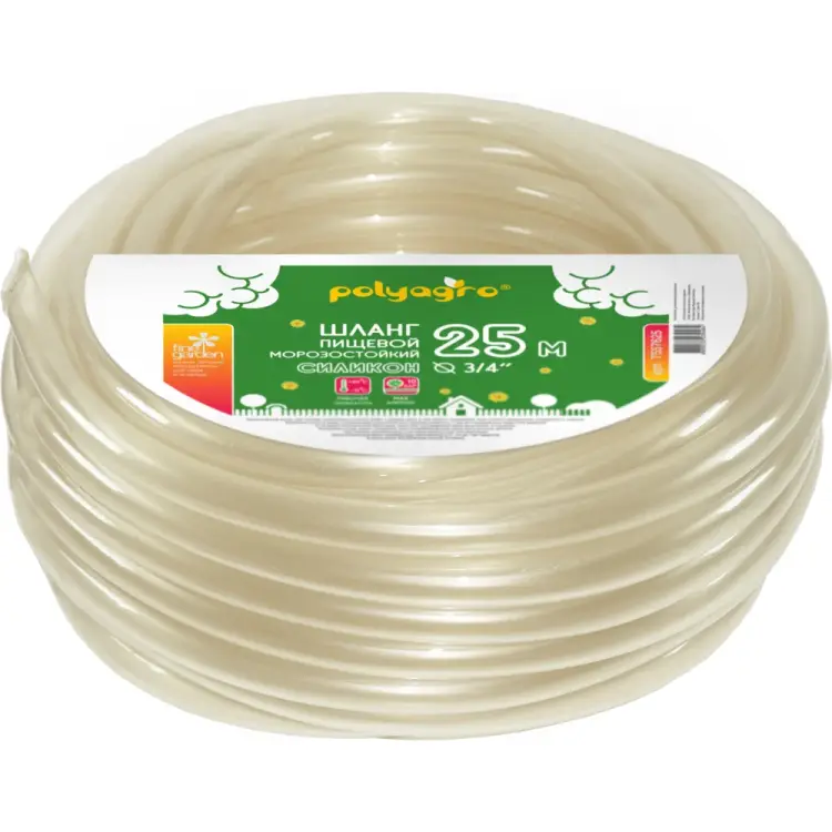 Пищевой шланг POLYAGRO Силикон 7557625 Пищевой шланг POLYAGRO Силикон 7557625
