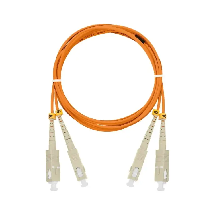 Соединительный волоконно-оптический шнур NIKOMAX NMF-PC2M2C2-SCU-SCU-002 Соединительный волоконно-оптический шнур NIKOMAX NMF-PC2M2C2-SCU-SCU-002