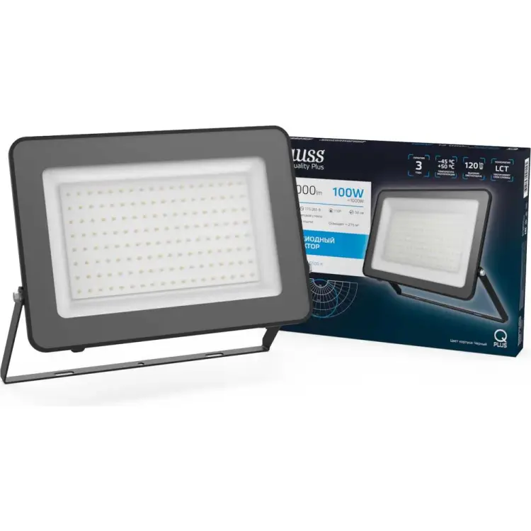 Прожектор Gauss LED Qplus 613511100