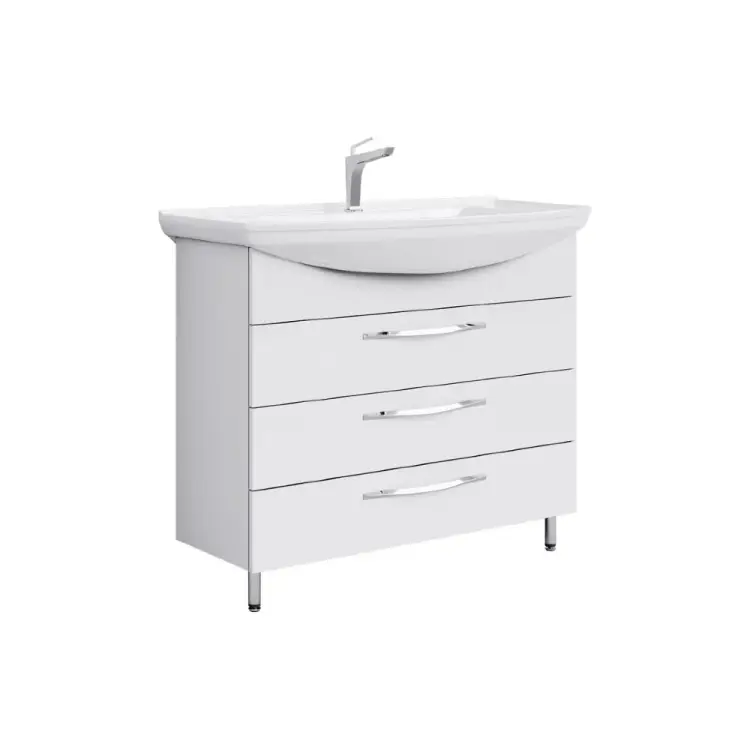 Тумба под умывальник AQWELLA Аллегро Стиль 1050 Agr.01.10/3