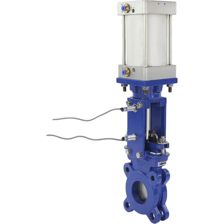 Шиберная задвижка DN.ru WCB-SS304-EPDM-2W-DA D040-03088