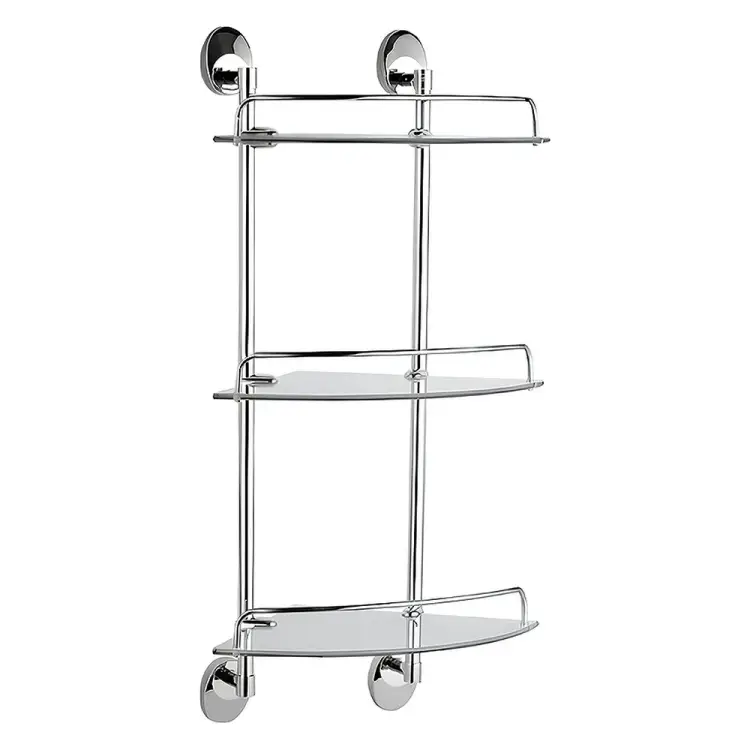 Угловая стеклянная полка Haiba hb1607-3 550624