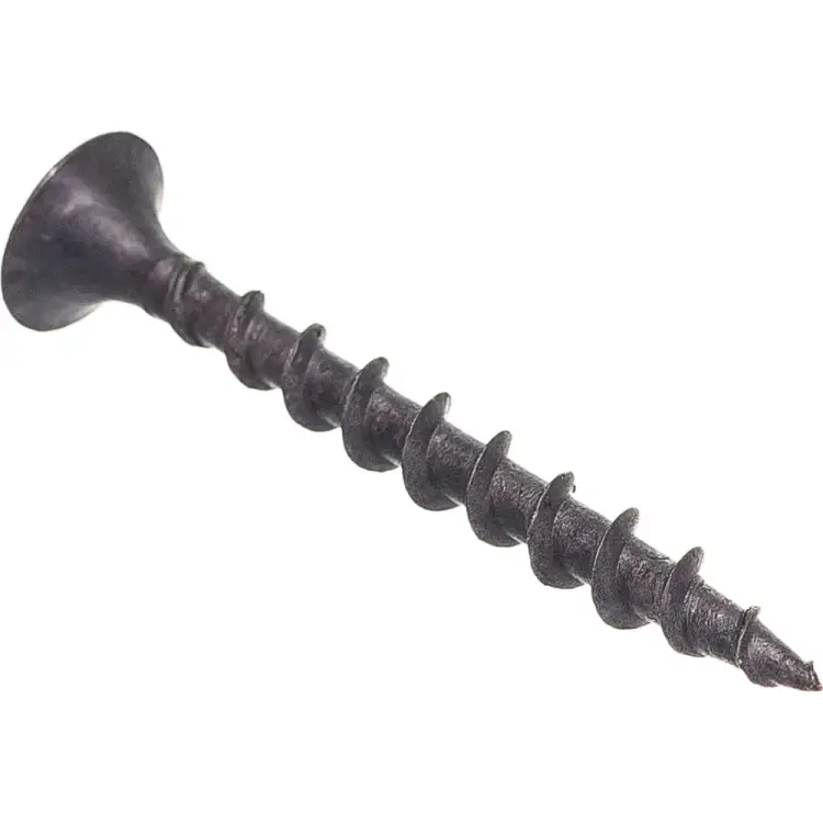 Черные саморезы по гипроку к дереву ХВАТ 3,5х35 (100 шт.) 22035-0