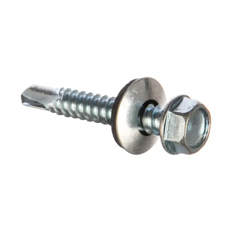 Кровельный оцинкованный саморез качественный крепеж 6,3/38 (85 шт.) 0500197