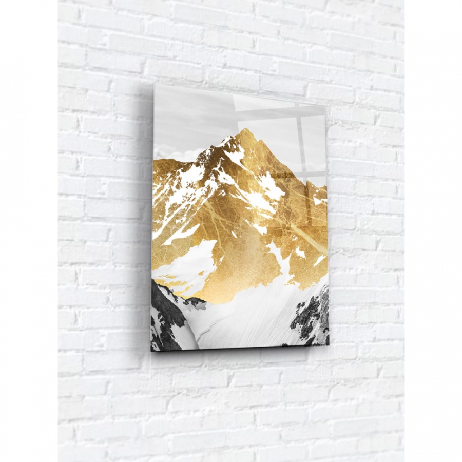 Картина на стекле ARTABOSKO золотая гора 2