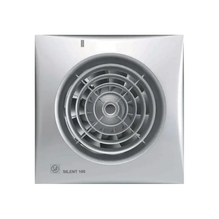Вентилятор Soler&Palau SILENT-100 CHZ SILVER RE 03-0103-121