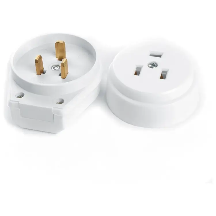 Разборные вилка с розеткой STEKKER PPG32-52-20 39469