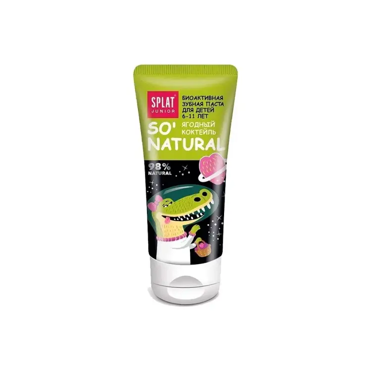 Зубная паста Splat JUNIOR BERRY COCTAIL/ ЯГОДНЫЙ КОКТЕЙЛЬ 112.11031.0101