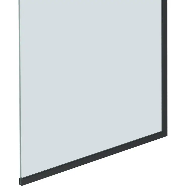 Стеклянная шторка на ванну Mebelvann 1400x600 BLACK BEN_403_BL_C_1400x600