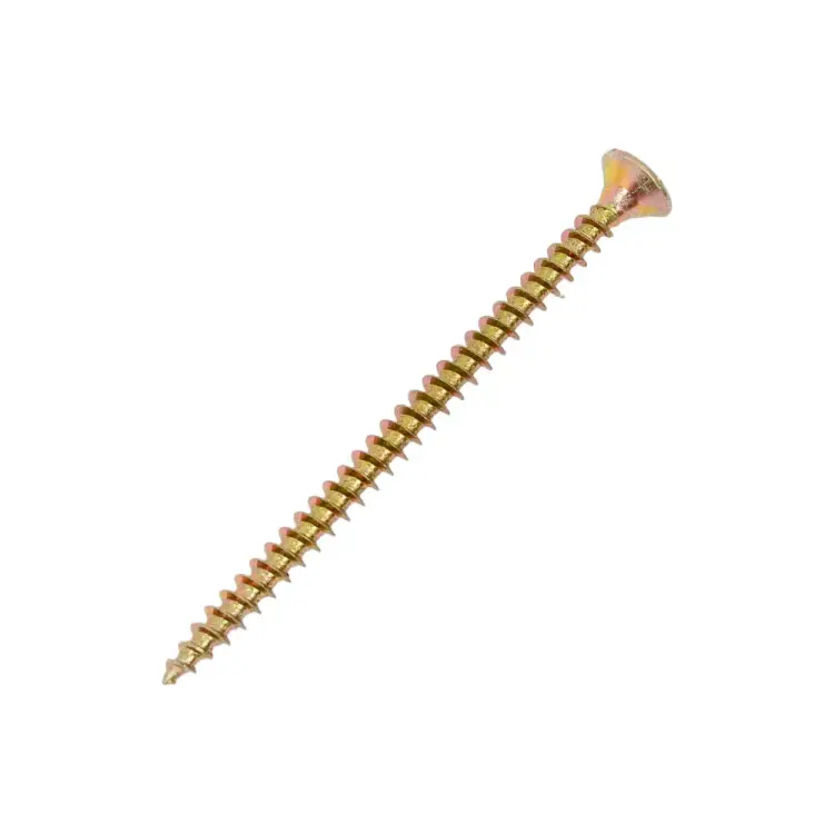 Оцинкованный желтый саморез КРЕП-КОМП POZY 4,5x70 20шт жд4570мф