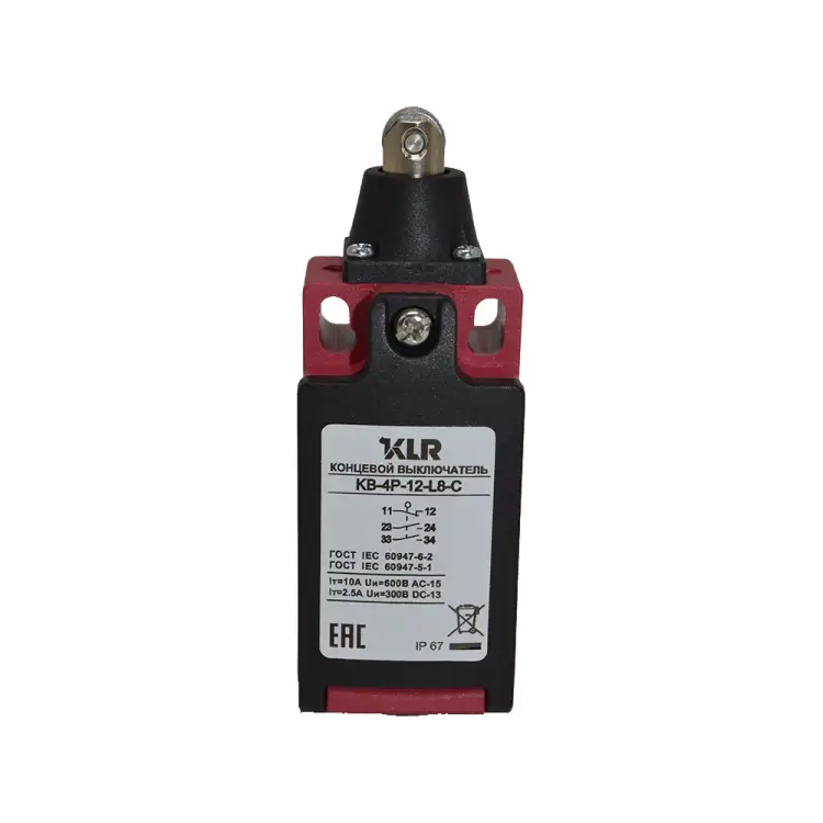 Путевой концевой выключатель KLR KB-4P-12-L8-C