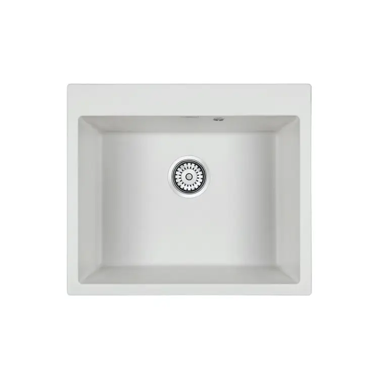 Кварцевая мойка Paulmark KANTE PM106052-WH Кварцевая мойка Paulmark KANTE PM106052-WH