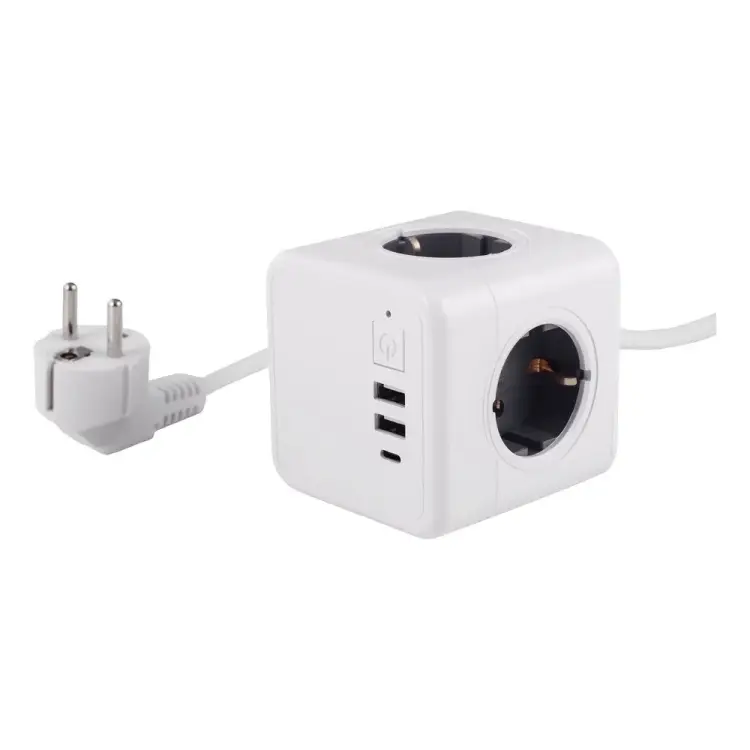 Удлинитель ROCKETSOCKET Cube Extended 4 Euro GNS1405
