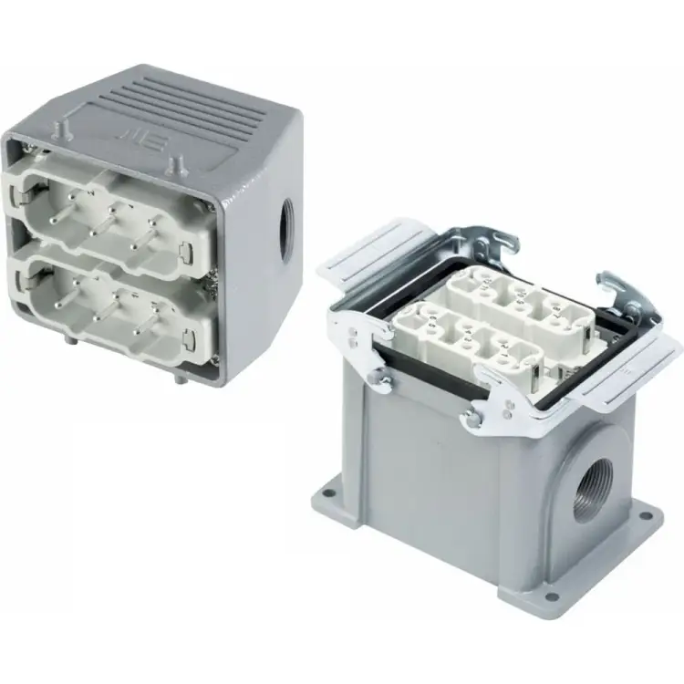 Прямоугольный промышленный разъем Mete Enerji H12HSB-A2M-D2F 685711K Прямоугольный промышленный разъем Mete Enerji H12HSB-A2M-D2F 685711K