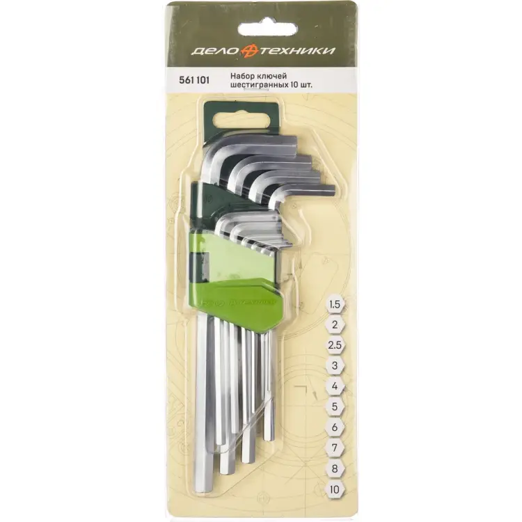 Набор шестигранных ключей Дело Техники ДТ/40 561101