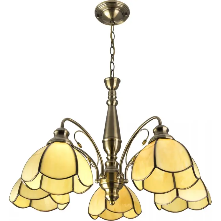 Подвесная витражная люстра Citilux Познань CL443151