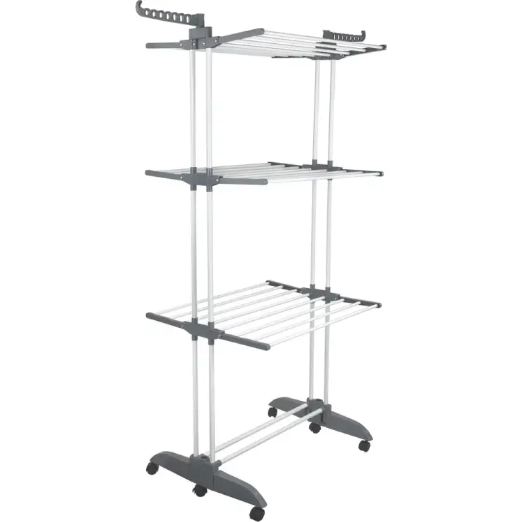 Раскладная, многофункциональная напольная сушилка для белья LAIMA home 608462