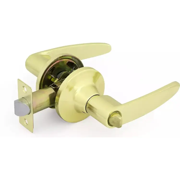 Ручка-защелка Фабрика замков 3501E PB BK СТ-00000506