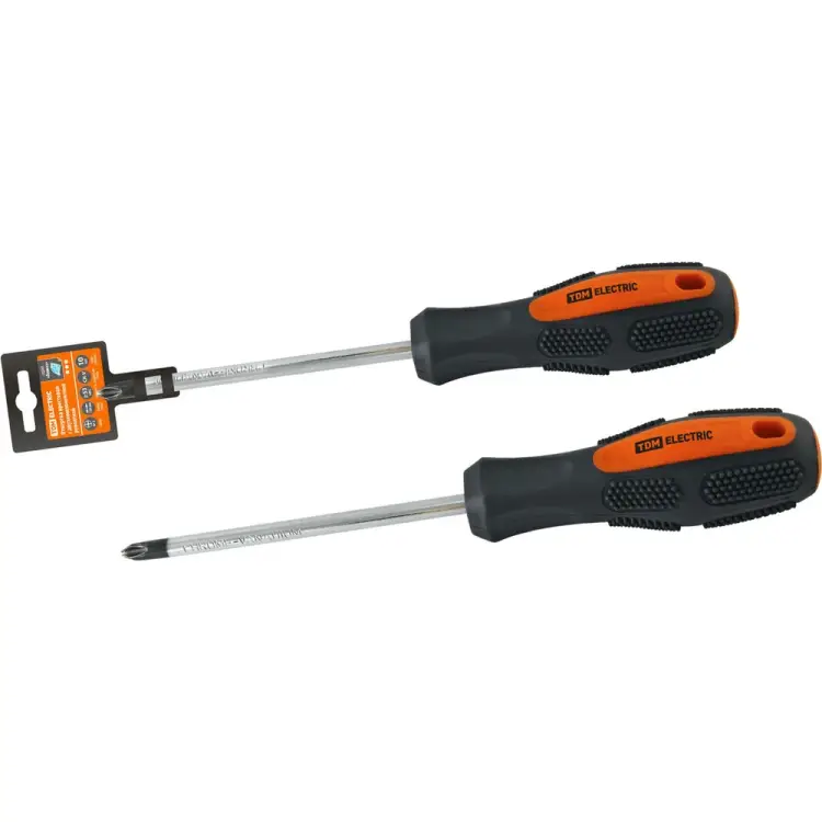 Крестовая двухкомпонентная отвертка TDM ELECTRIC Алмаз SQ1006-1108