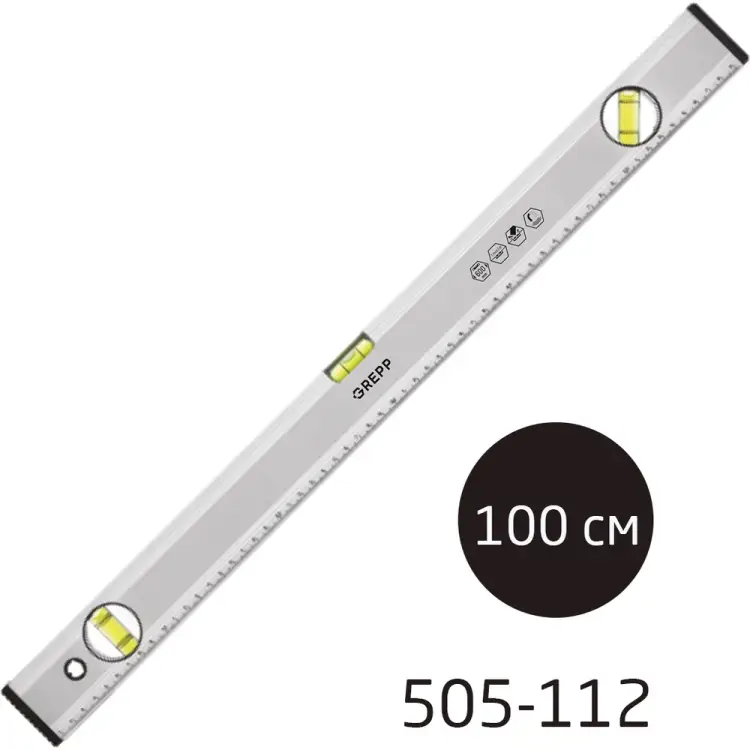 Магнитный алюминиевый уровень Ladina /60 505-112