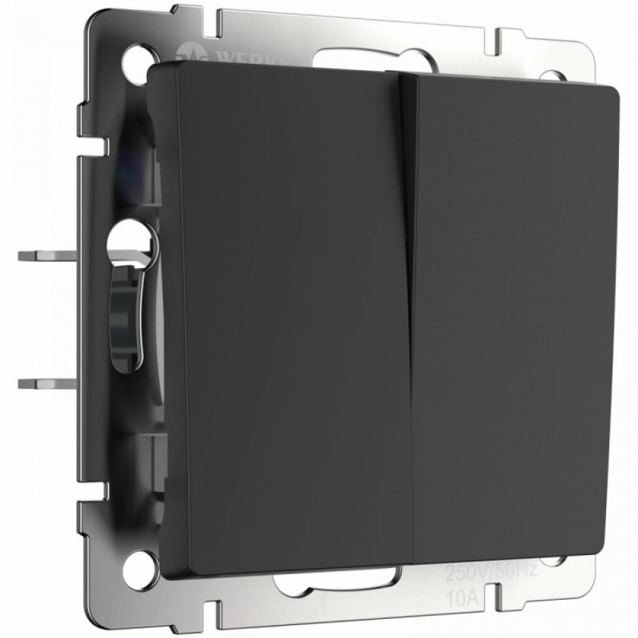 Двухклавишный выключатель WERKEL WL08-SW-2G