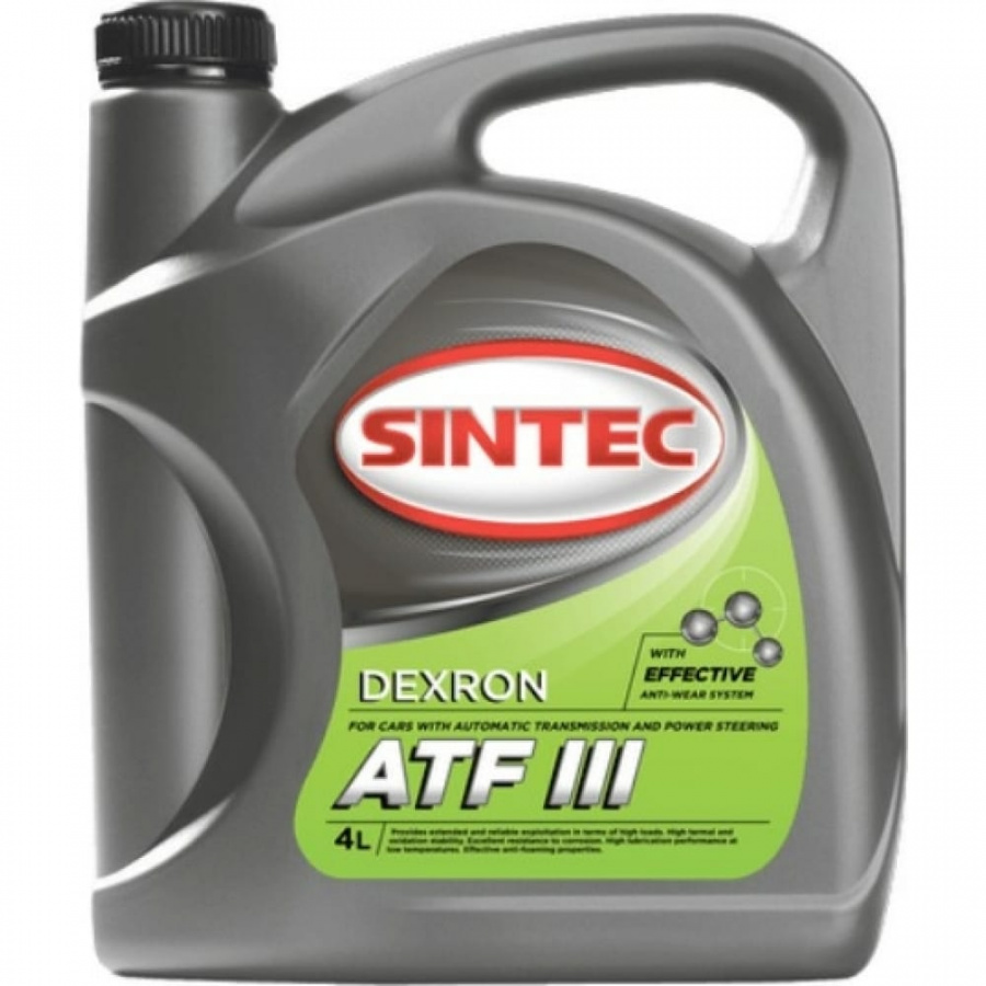 Трансмиссионное масло Sintec Sintec ATF III G Dexron